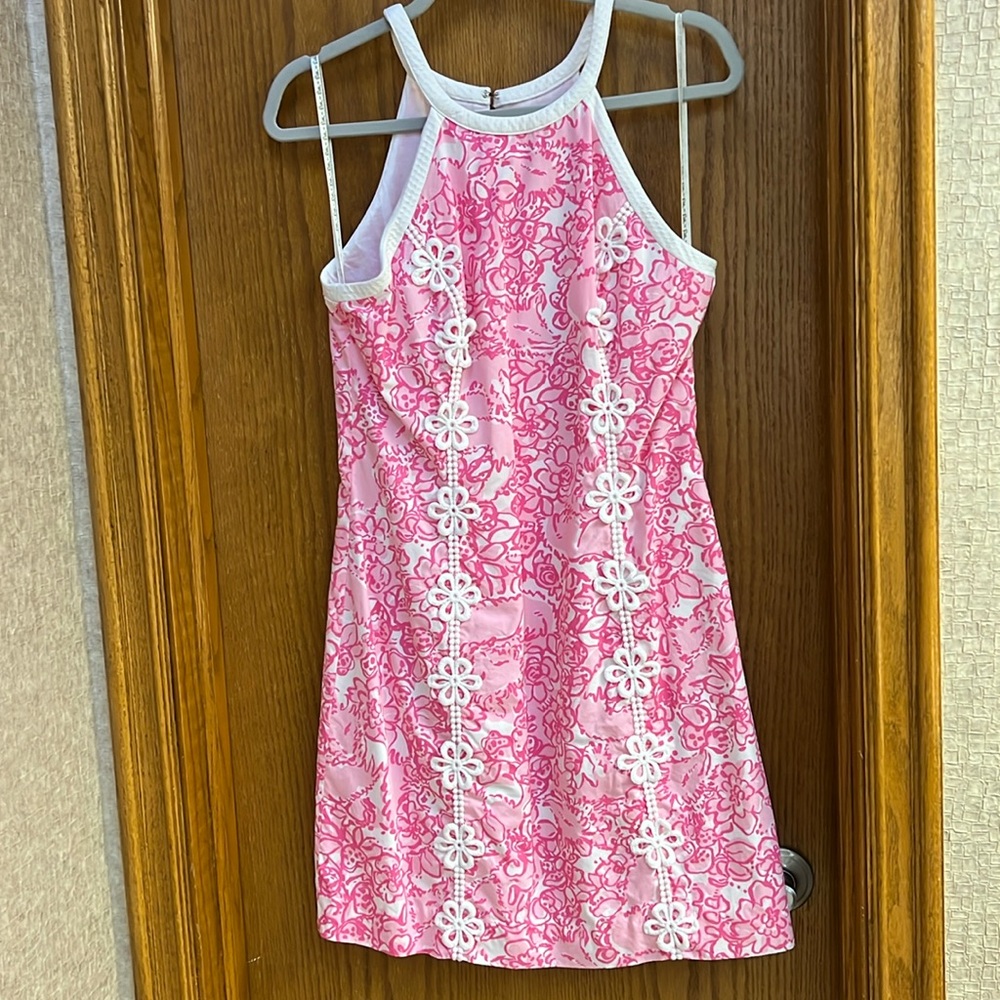 Lilly Pulitzer vintage Pearl shift dress. Size 4. EUC
